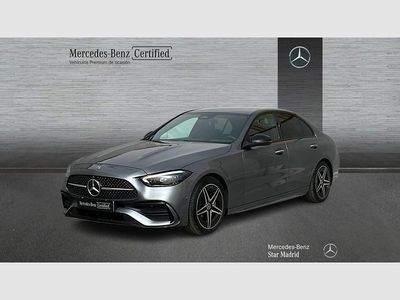 Usado Mercedes C200 204 CV (150 kW) 2022 Gris selenita (metalizado) Berlina