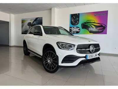Usado Mercedes GLC300e 306 CV (225 kW) 2022 Blanco SUV