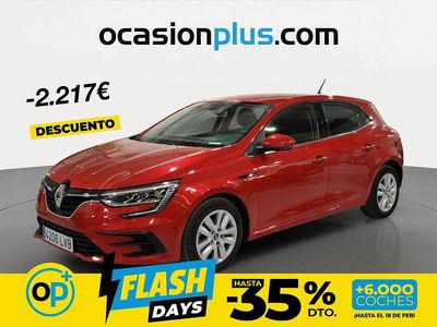 Usado Renault Mégane Intens 160 CV (117 kW) 2021 Rojo Berlina