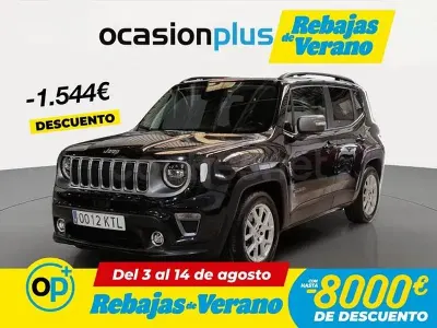 Usado Jeep Renegade Limited 150 CV (110 kW) 2019 Negro SUV