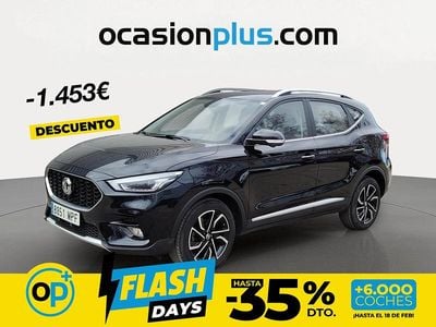 Usado MG ZS Luxury 106 CV (77 kW) 2024 Negro Recogida