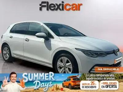 Usado VW Golf VIII Life 110 CV (80 kW) 2021 Blanco Berlina