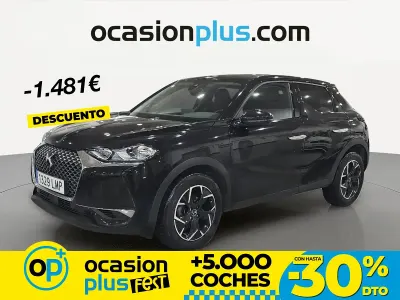 Usado DS Automobiles DS3 Crossback So Chic 110 CV (80 kW) 2021 Negro SUV