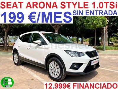 Usado Seat Arona Ecomotive 95 CV (69 kW) 2019 Blanco SUV