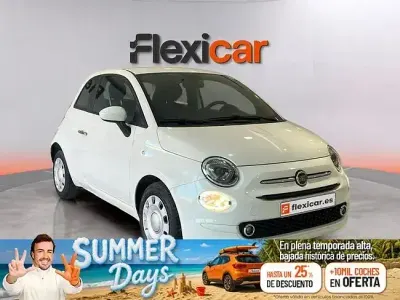 Usado Fiat 500 Club 70 CV (51 kW) 2022 Blanco Utilitario