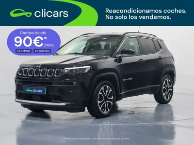 Usado Jeep Compass Limited 150 CV (110 kW) 2021 Negro SUV