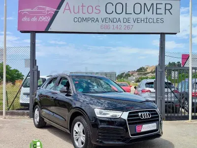 Usado Audi Q3 Attraction 150 CV (110 kW) 2017 Negro SUV