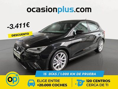 Usado Seat Ibiza FR 150 CV (110 kW) 2024 Negro Berlina