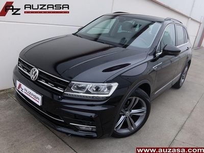 Usado VW Tiguan R-line 150 CV (110 kW) 2020 Negro SUV
