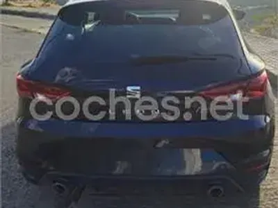 Usado Seat Leon SC FR 184 CV (135 kW) 2014 Azul Utilitario