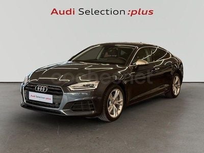 Usado Audi A5 Sportback Advanced Plus 190 CV (139 kW) 2017 Gris / plata Utilitario