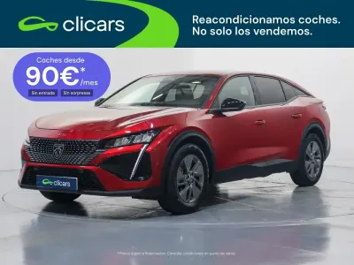 Usado Peugeot 408 Allure 181 CV (133 kW) 2024 Rojo SUV