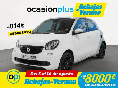 Usado Smart ForFour Electric Drive 60 kW (82 CV) 2018 Blanco Berlina