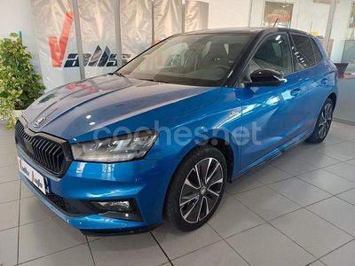 Azul Usado 2022 Skoda Fabia Monte Carlo Berlina | 18.500 € (Precio justo)
