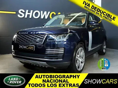 Usado Land Rover Range Rover Autobiography 404 CV (297 kW) 2022 Azul SUV