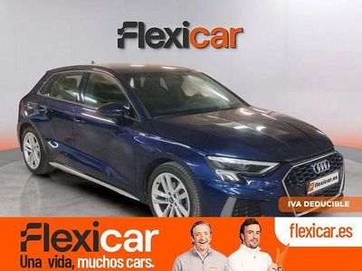 Usado Audi A3 S-Line 150 CV (110 kW) 2021 Azul Berlina