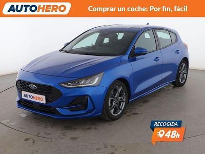 Azul Usado 2023 Ford Focus ST-Line Berlina | 18.699 € (Precio justo)