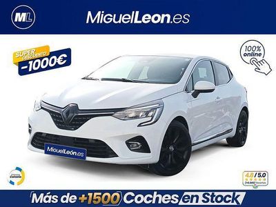 Usado Renault Clio V Intens 100 CV (73 kW) 2020 Blanco Berlina