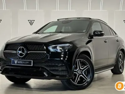 Usado Mercedes GLE350 321 CV (236 kW) 2022 Negro Coupe