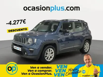 Usado Jeep Renegade Limited 130 CV (95 kW) 2023 Azul SUV