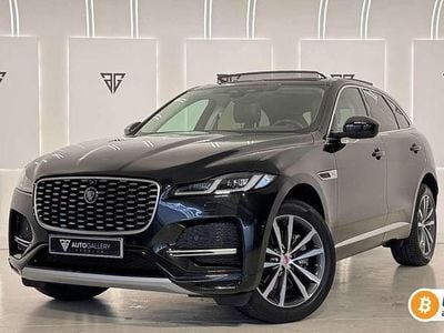 Usado Jaguar F-Pace SE 204 CV (150 kW) 2021 Negro SUV