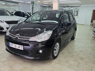 Usado Citroën C3 PureTech 68 CV (50 kW) 2015 Negro Berlina