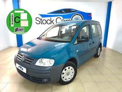 Usado VW Caddy Life 102 CV (75 kW) 2007 Verde Monovolumen