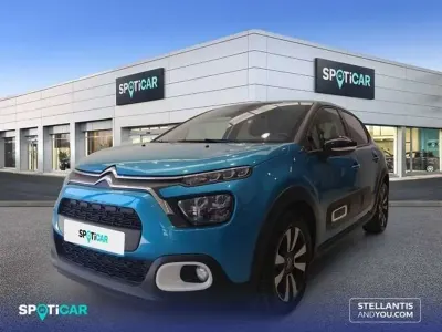 Usado Citroën C3 PureTech 110 CV (80 kW) 2023 Azul Utilitario