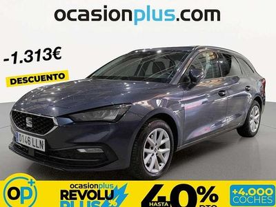 Usado Seat Leon ST Style 150 CV (110 kW) 2020 Gris Familiar