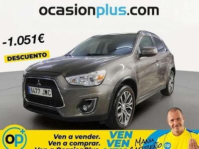 Usado Mitsubishi ASX Motion 117 CV (86 kW) 2017 Gris SUV