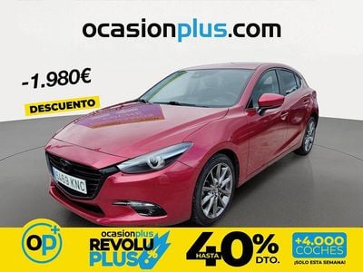 Usado Mazda 3 Edition 150 CV (110 kW) 2018 Rojo Berlina