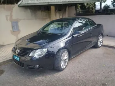 Usado VW Eos 140 CV (102 kW) 2008 Negro Descapotable