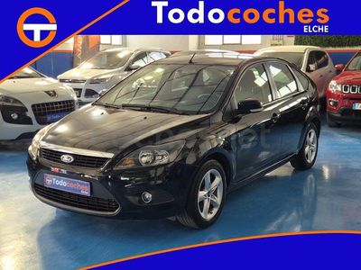 Usado Ford Focus Trend 109 CV (80 kW) 2009 Negro Berlina