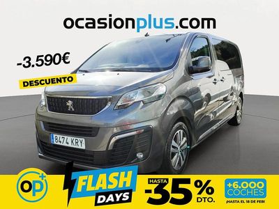 Usado Peugeot Traveller Allure 180 CV (132 kW) 2018 Gris Monovolumen