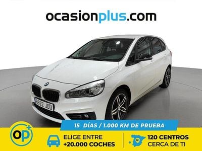 Usado BMW 218 Active Tourer 150 CV (110 kW) 2015 Blanco Monovolumen