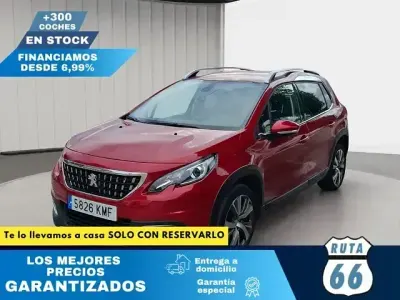 Brugt Peugeot 2008 Allure 110 HK (80 kW) 2018 Rød SUV