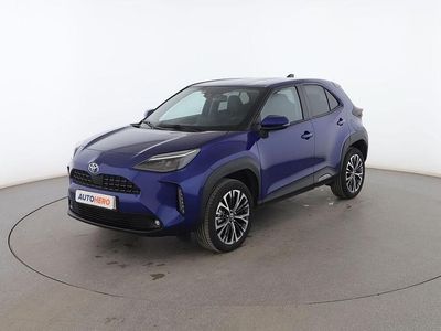 Azul Usado 2021 Toyota Yaris Hybrid Plus SUV | 22.499 € (Precio justo)