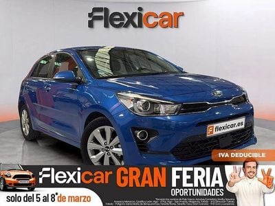 Usado Kia Rio 84 CV (61 kW) 2021 Azul Berlina