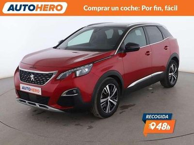 Rojo Usado 2017 Peugeot 3008 GT-line SUV | 14.699 € (Precio justo)