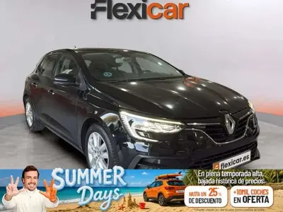 Usado Renault Mégane Intens 116 CV (85 kW) 2022 Negro Utilitario