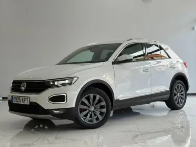 Käytetty VW T-Roc Sportline 150 HP (110 kW) 2018 Valkoinen Katumaasturi