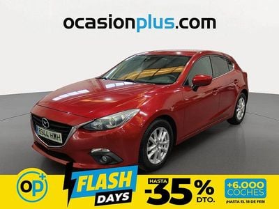 Usado Mazda 3 Style 101 CV (74 kW) 2014 Rojo Utilitario