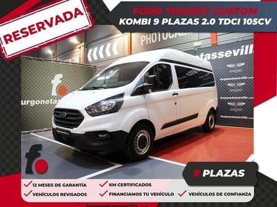 Usado Ford Transit Custom Ambiente 105 CV (77 kW) 2021 Blanco Familiar