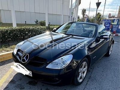 Negro Usado 2005 Mercedes SLK200 Descapotable | 8500 € (Buen precio)