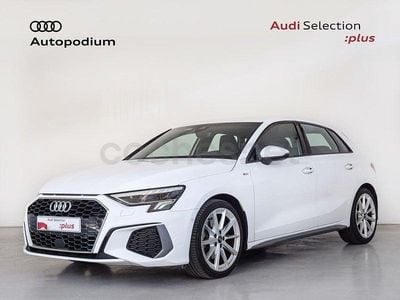 Usado Audi A3 150 CV (110 kW) 2021 Blanco Berlina