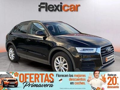 Usado Audi Q3 150 CV (110 kW) 2016 Negro SUV