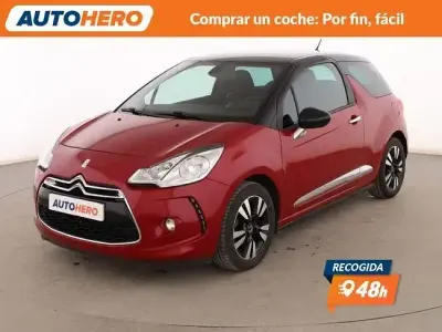 Usado DS Automobiles DS3 75 CV (55 kW) 2015 Rojo Utilitario