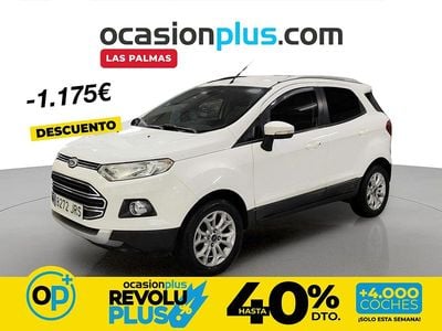 Usado Ford Ecosport Titanium 125 CV (91 kW) 2016 Blanco SUV