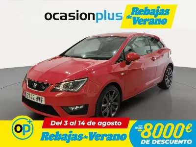 Usado Seat Ibiza FR 105 CV (77 kW) 2014 Rojo Berlina