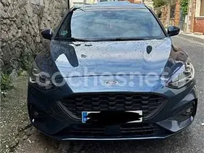 Usado Ford Focus ST-Line 120 CV (88 kW) 2019 Azul Berlina
